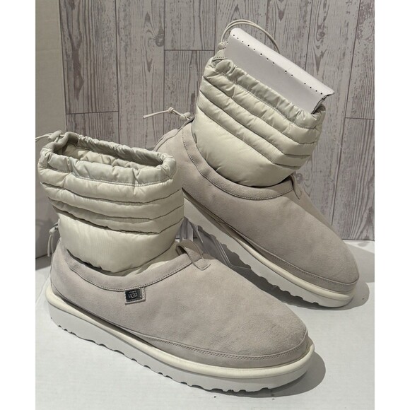 UGG X STAMPD TASMAN TECH GRAY SUEDE SLIPPER SHOE MEN\'S SIZE US 13 Unisex New main image 4